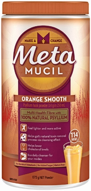 Metamucil Daily Fibre Orange Smooth 114 Doses