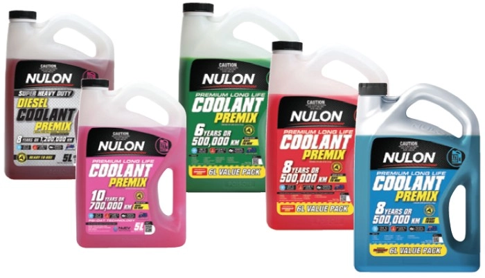 20% off Nulon Anti Freeze/Anti-Boil Premix 6L & 5L Coolants^