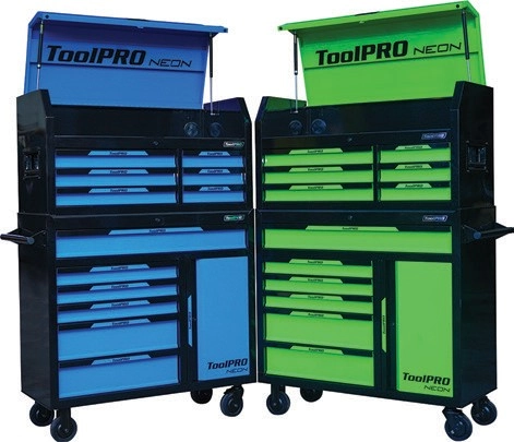 30% off ToolPRO Neon Top Chests & Cabinets