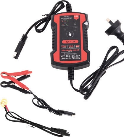 SCA 12V 1.6A Intelligent Battery Charger