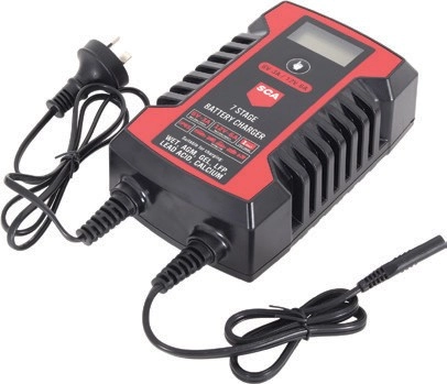 SCA 6/12V 3/6A IP65 Intelligent Battery Charger