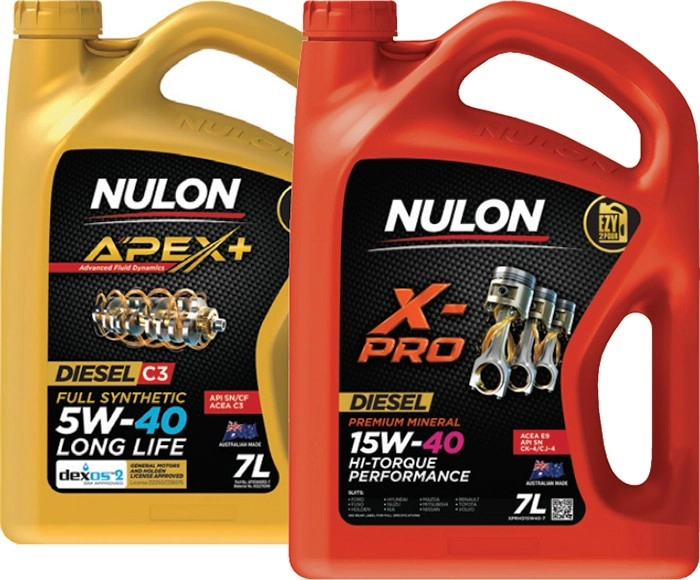 Selected Nulon 7L Engine Oils^