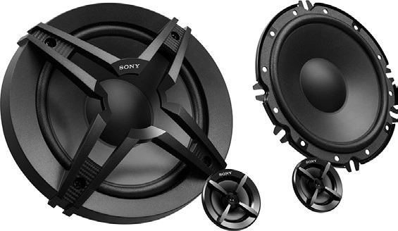 Sony 6.5” Component Speaker Set