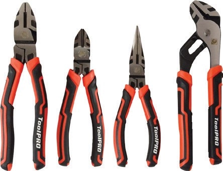 ToolPRO 4 Pce Plier Set