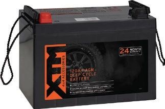 XTM DC12 120Ah AGM Deep Cycle Battery