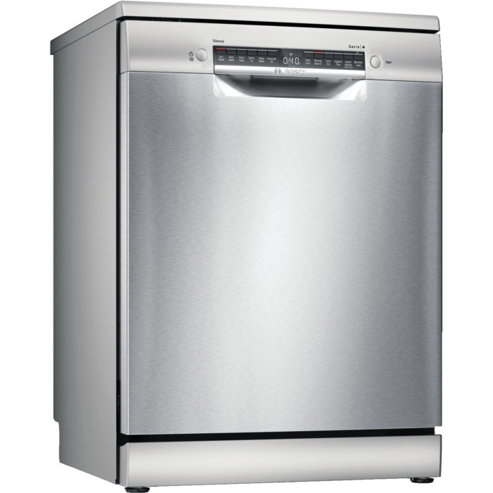 Bosch SMS4HTI01A Series 4 14-Place Setting Free Standing Dishwasher (Stainess Steel)