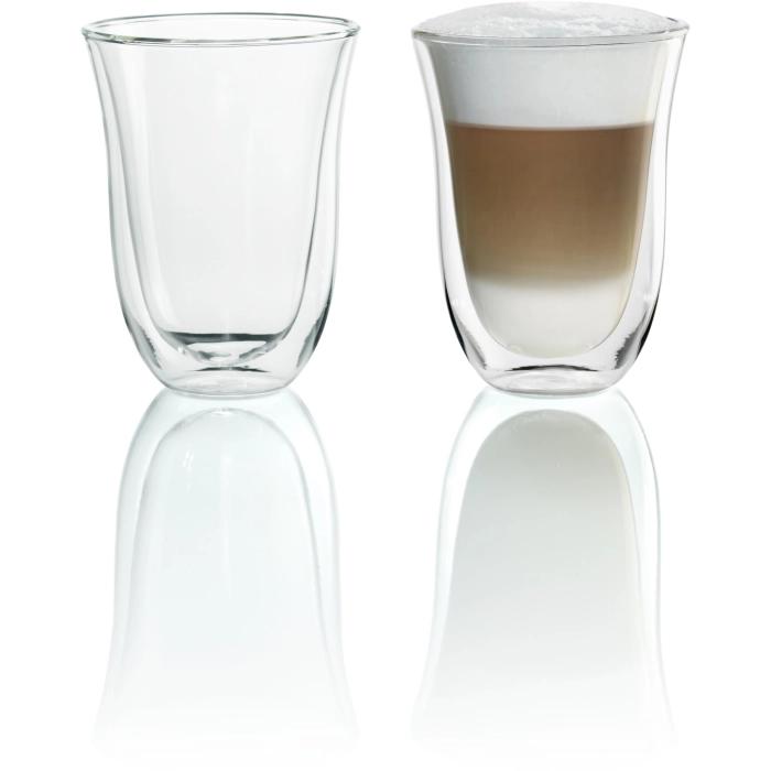 De'Longhi Double Wall Latte Glasses (2 Set)