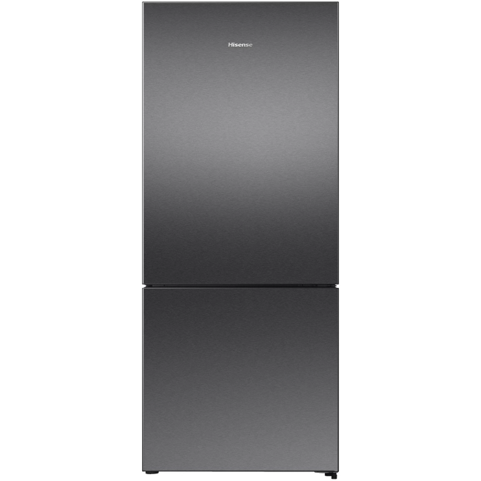 Hisense HRBM418E 417L PureFlat Ecovision Bottom Mount Refrigerator (Dark Stainless)