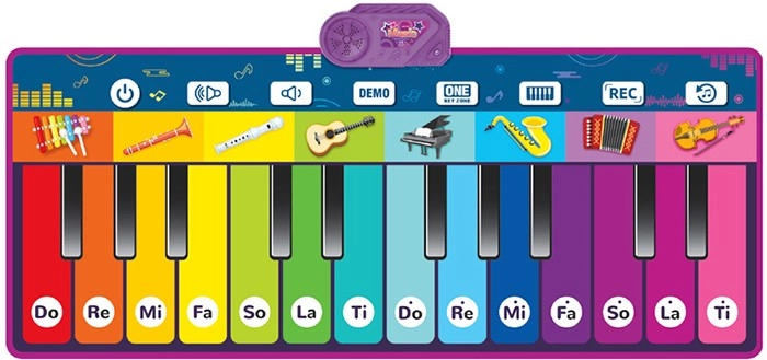 Verve Piano Music Play Mat