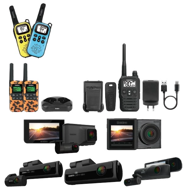 10% off Uniden UHF & Dashcam Range