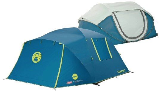 40% off Coleman Quickdome & Pop Up Tents