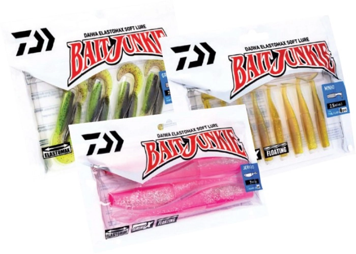 Buy 3 Get 1 Free on Baitjunkie Soft Plastics