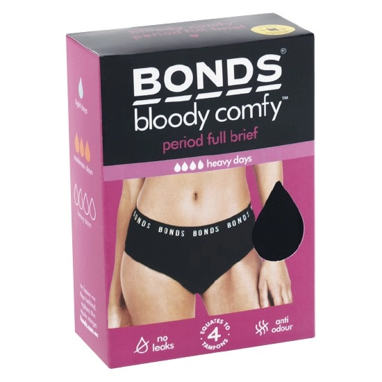 Bonds Bloody Comfy Full Brief Size 8-20