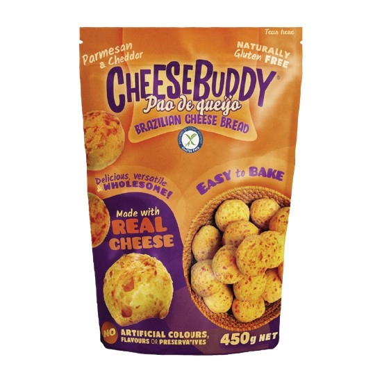 Cheesebuddy Gluten Free Brazilian Cheese Bread 450g – From the Freezer