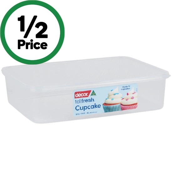 Decor Tellfresh Cupcake Container 4 Litre