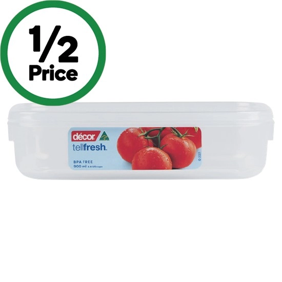 Decor Tellfresh Oblong Container 900ml