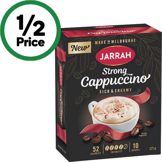 Jarrah Coffee Sachets Pk 10 or Coffee Tins 250g