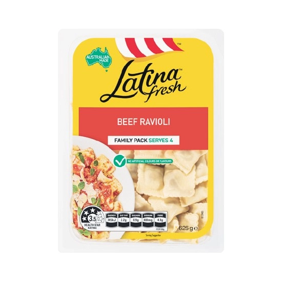 Latina Fresh Filled Pasta 625g – From the Fridge