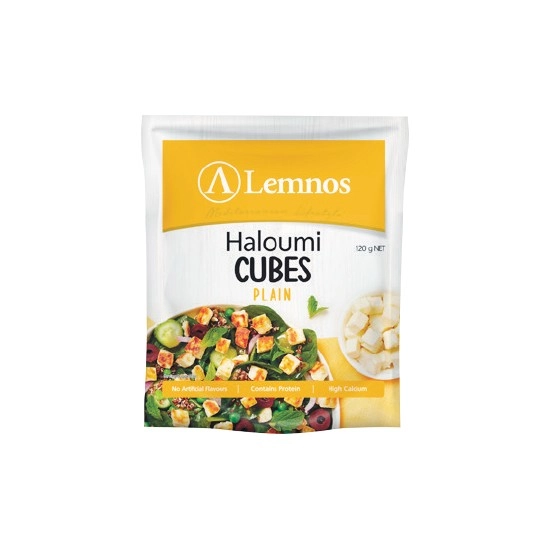 Lemnos Haloumi Cubes Plain 120g