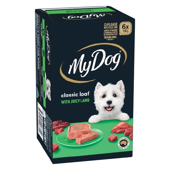 My Dog Wet Dog Food Pk 6 x 100g