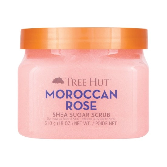 NEW Tree Hut Shea Sugar Scrub Moroccan Rose 510g