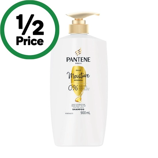 Pantene Shampoo or Conditioner 900ml