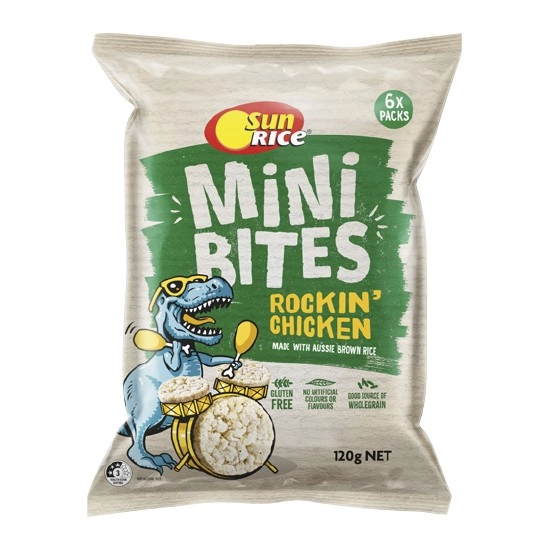 SunRice Mini Bites 108-120g Pk 6 – From the Health Food Aisle