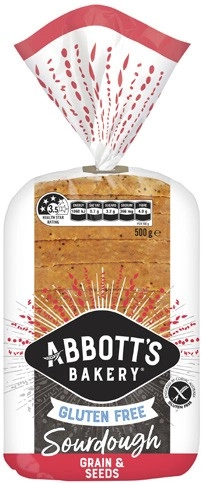 Abbott's Gluten Free Sourdough Grain 500g