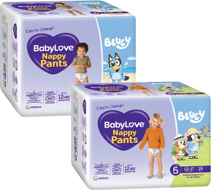 BabyLove Bulk Nappy Pants 22 Pack-28 Pack