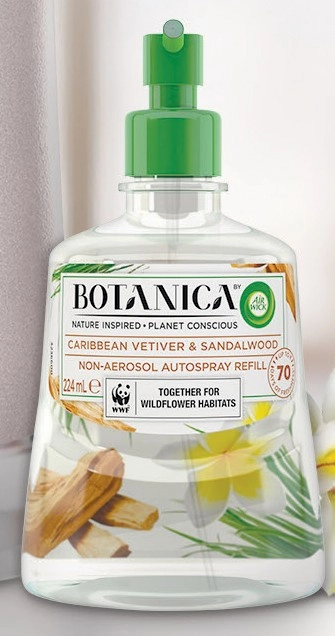 Botanica By Air Wick Non-Aerosol Autospray Refill 224mL