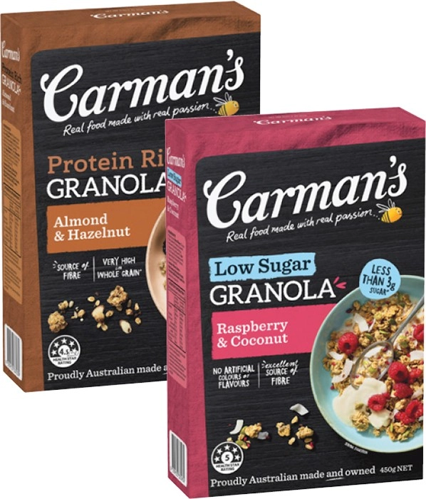 Carman's Granola 425g-450g