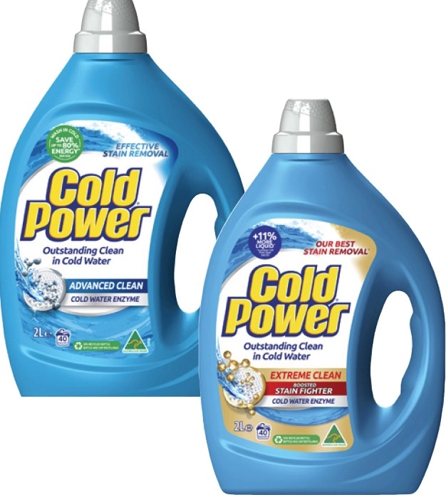 Cold Power Laundry Liquid 2 Litre