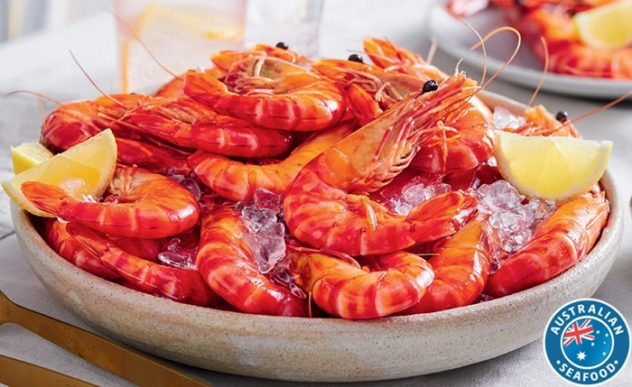 Coles Australian Thawed Cooked Extra Large Black Tiger Prawns