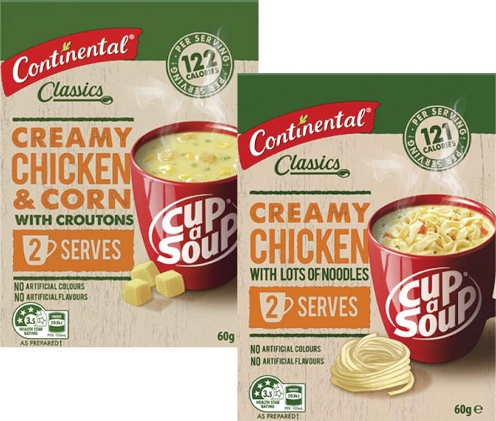 Continental Cup a Soup 2 Serves 50g-75g