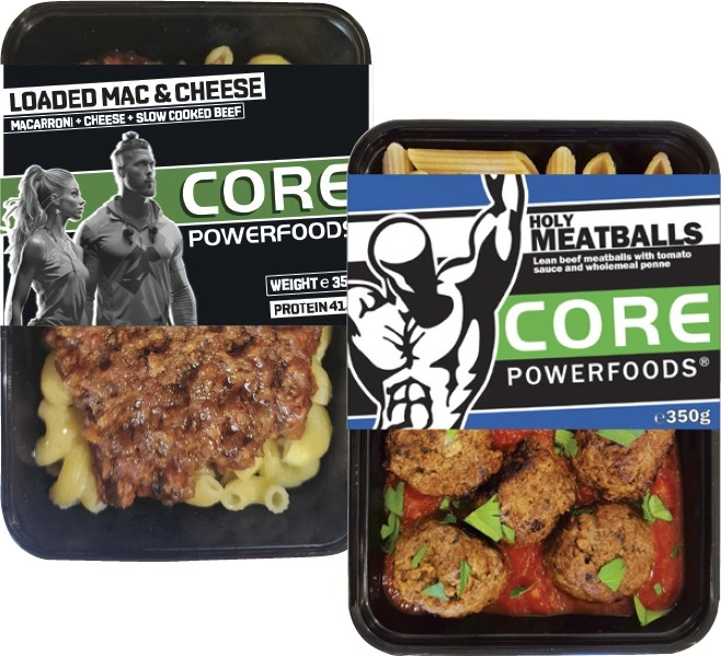 Core Powerfoods Frozen Meal 350g