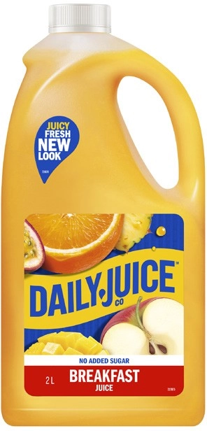 Daily Juice Breakfast Burst 2 Litre