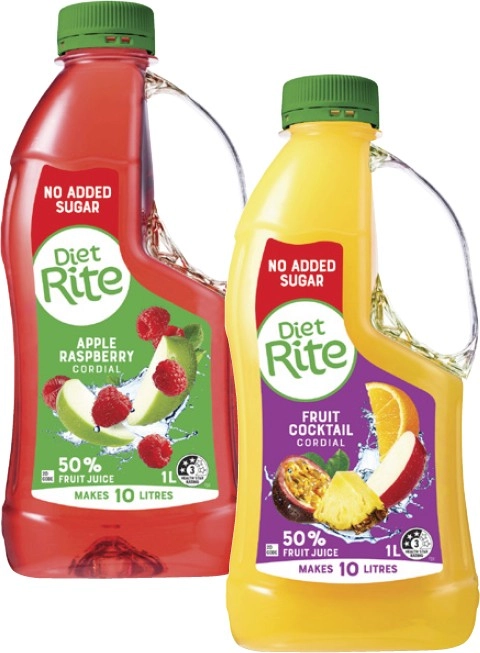 Diet Rite Cordial 1 Litre