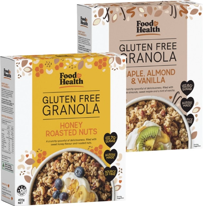 Food For Health Gluten Free Granola 400g