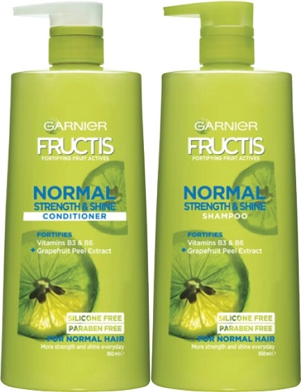 Garnier Fructis Shampoo or Conditioner 850mL