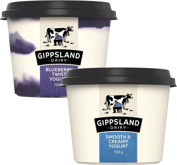 Gippsland Dairy Twist Yogurt 700g