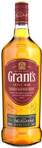 Grant’s Triple Wood Scotch Whisky 1 Litre