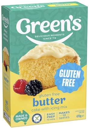 Green's Gluten Free Golden Butter Cake Mix 470g