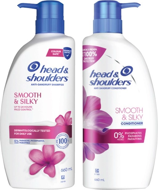 Head & Shoulders Shampoo or Conditioner 660mL