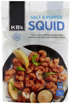 KB's Salt & Pepper Squid 1kg