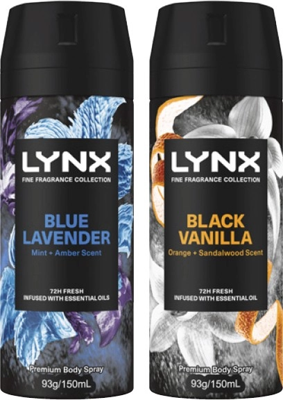 Lynx Fine Fragrance Deodorant 150mL