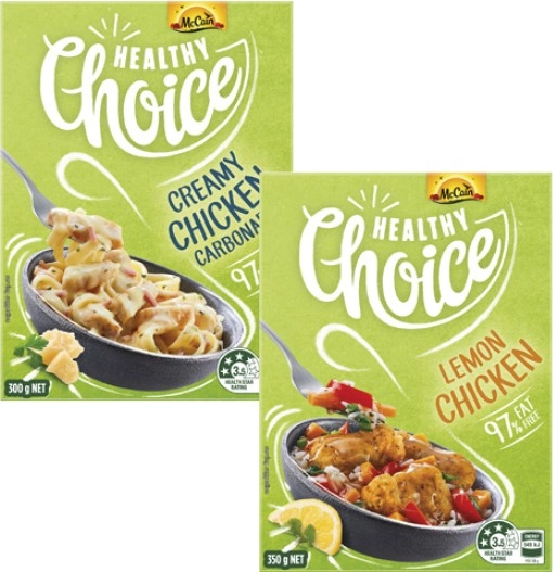 McCain Healthy Choice Meal 280g-350g