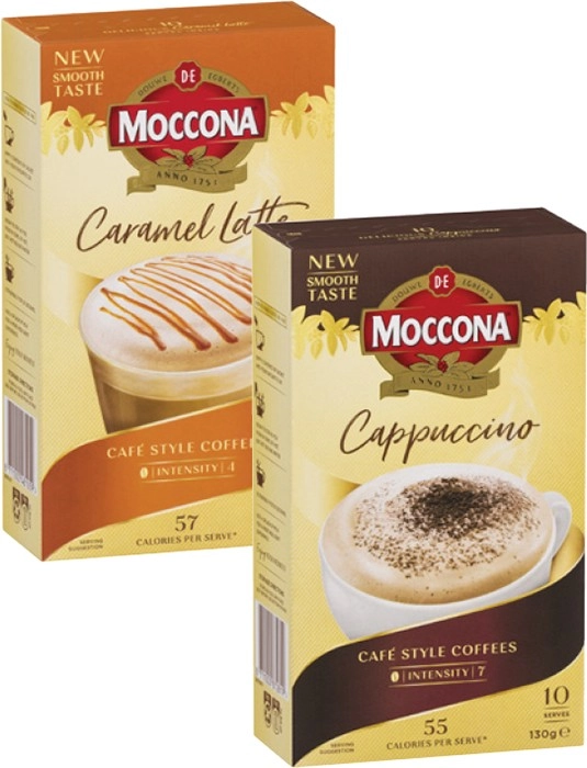 Moccona Café Classic Coffee Sachets 8 Pack-10 Pack