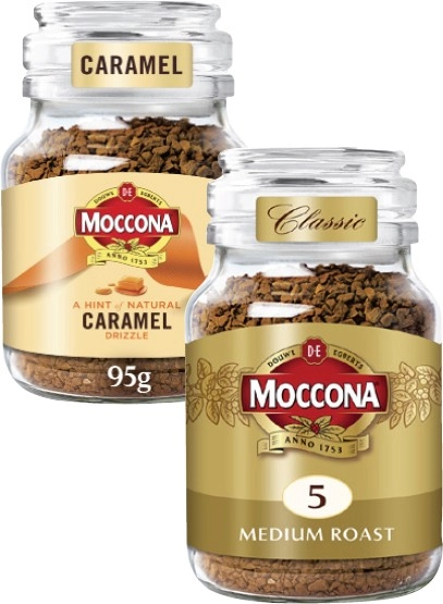 Moccona Freeze Dried Instant Coffee 95g-100g