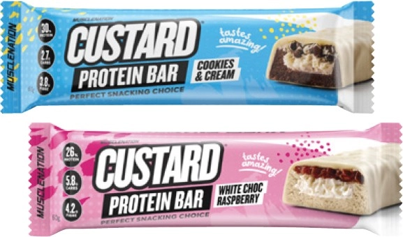 Muscle Nation Custard Protein Bar 60g