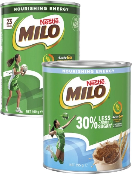 Nestlé Milo 395g-460g